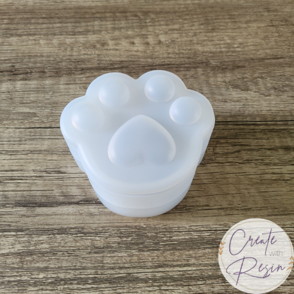 Paw Print Trinket Pot Mould - Image 3