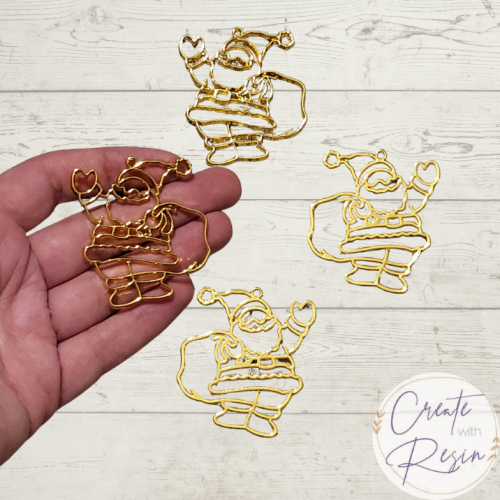 Father Christmas Open Back Bezel