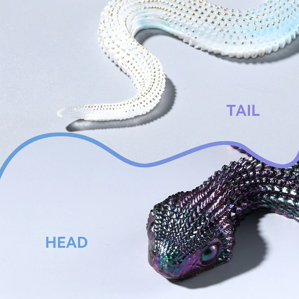 Let's Resin Crystal Snake Mould Set of 2 - Image 4