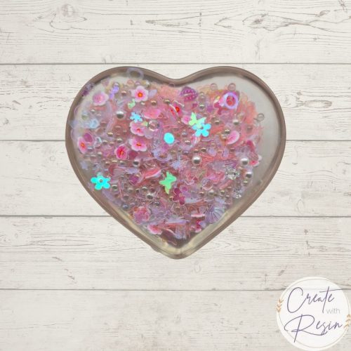 Pink Iridescent Floral Mix