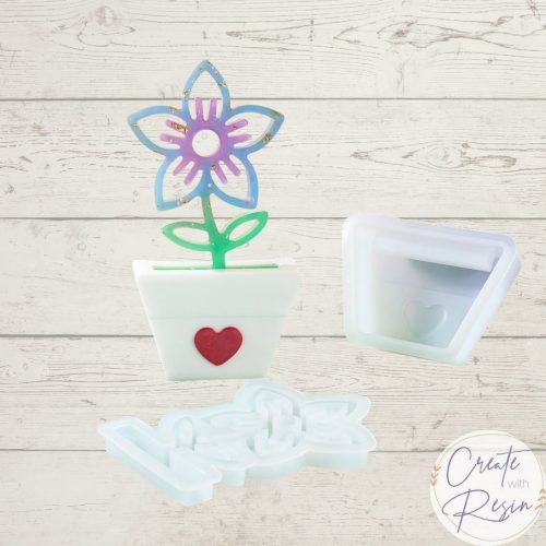 Standing Flower And Pot Mould